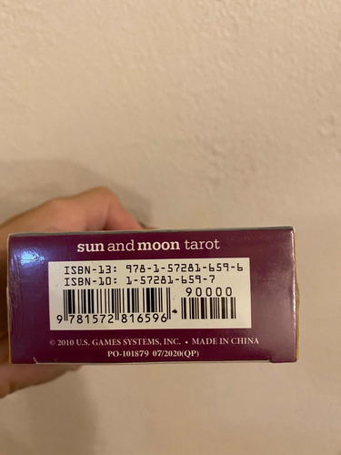 Sun And Moon Tarot - Vanessa Decort Original Stock Local