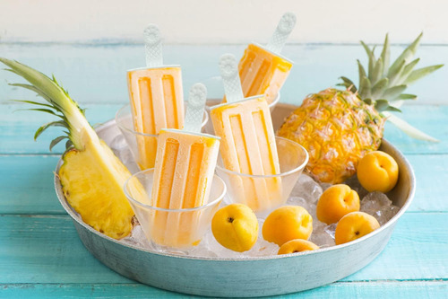 Moldes Para Paletas 10 Piezas De Silicona Para Hacer Paletas