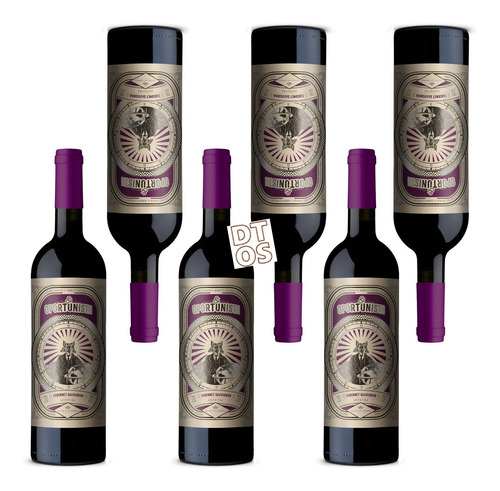 Vino El Oportunista Cabernet Sauvignon Caja X 6 750ml