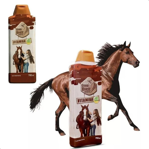 Shampoo Procanine Good Horse Com Vitamina A 700 Ml
