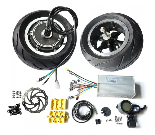 Kit De Motor De Rueda De 10 Pulgadas, 60 V, 3000 W, Motor De