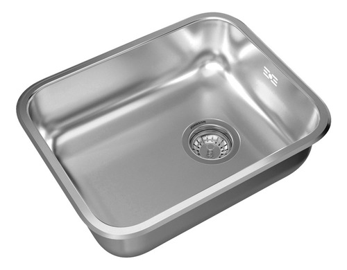 Bacha Pileta Cocina Simple Acero Inoxidable Johnson E44 Cr
