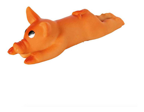 Juguete Para Perro Cerdito Latex Con Chifle 13 Cm Trixie