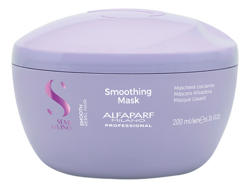 Alfaparf Smoothing Mask Mascara Alisadora + Low Shampoo