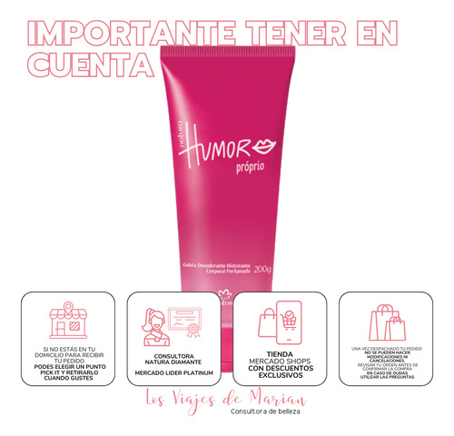Hidratante Corporal Humor Propio 200 Ml Natura - Lvdm