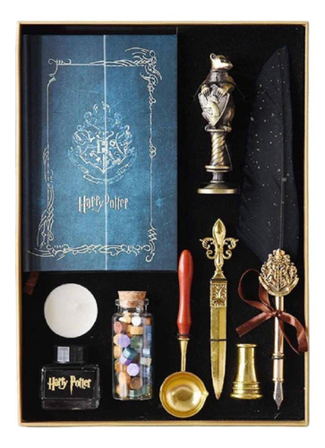 Set Caja De Harry Potter Sellos Y Planificadora Original