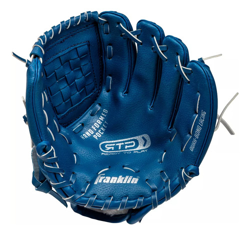 Franklin Guante De Beisbol 9 Ready To Play Incluye Pelota Azul Marino 9