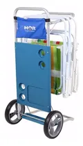 Comprar Carrito Carro Playero Porta Reposeras Sillas Sombrilla Mesa!