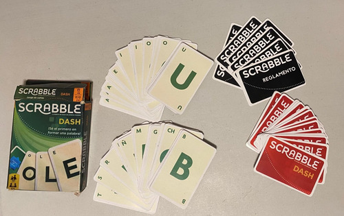 Scrabble Dash Juego De Cartas (Usado)
