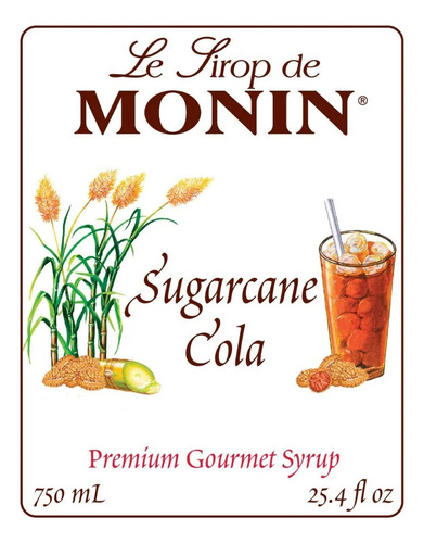 Jarabe Saborizante Monin Caña De Azucar 750 Ml