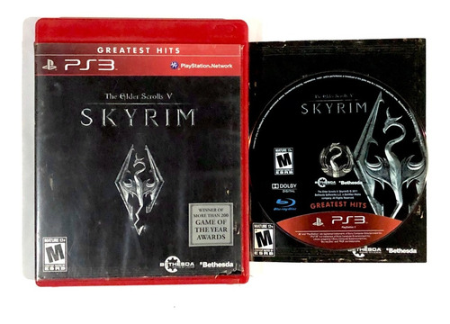 The Elder Scrolls V Skyrim - Juego Original Playstation 3 (Usado)
