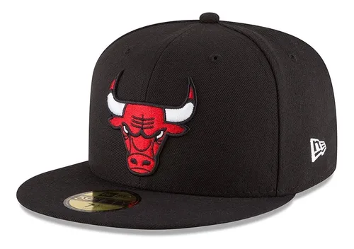 Gorra plana gris y azul ajustada 59FIFTY The Elements Air Pin de Chicago  Bulls NBA de New Era