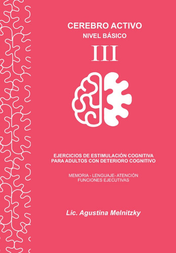 Libro Estimulación Cognitiva Memoria Adulto Mayor Basico 3