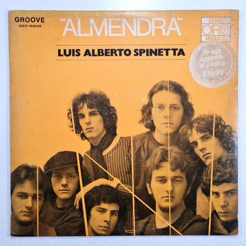 Luis Alberto Spinetta - Almendra (1971) Argentina - Vinilo (Usado)
