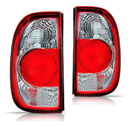 Lanterna Traseira Saveiro G4 06 07 08 09 10 11 2012 Bicolor Motorista
