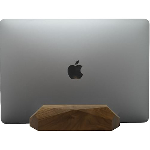 Soporte Vertical De Madera Para Macbook De Defocau, Compatib