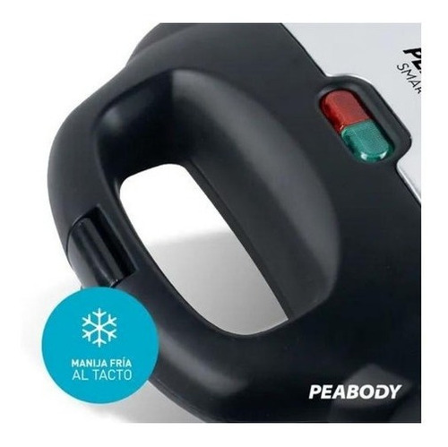 Imagen 5 de 9 de Sandwichera Eléctrica Peabody Pe-s6191 Antiadherente