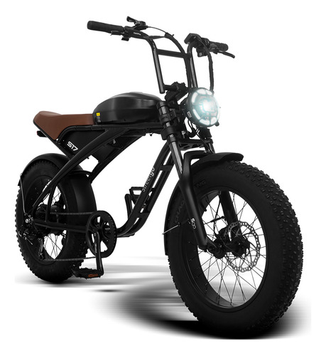 Bicicleta Elétrica 750w Aro 20 Freio Hidráulico 7v 48v S17