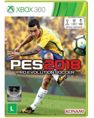 Jogo Pes 2018 Xbox 360 Usado