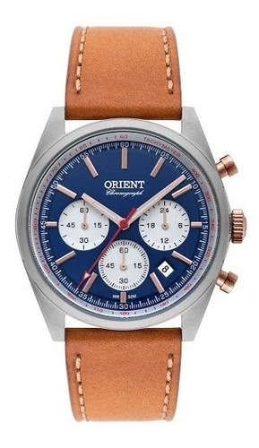 Relogio Orient Cronógrafo Mtscc030 Original + Garantia + Nfe