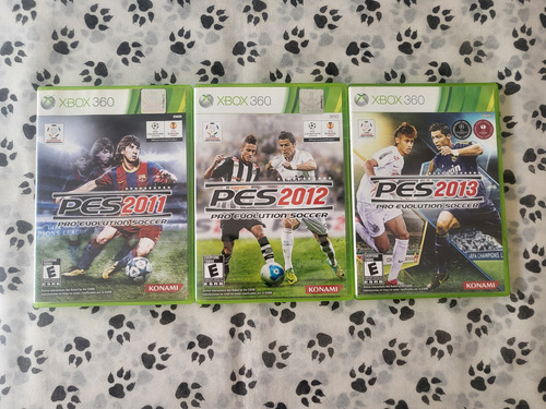 Pes 2011, 2012 & 2013 Originais Para Xbox 360