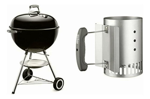 Asador De Carbón Weber Original Kettle, 22  Con Parrilla De