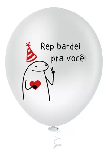 Faixa Feliz Aniversário Meme Bento Flork Junco 1und