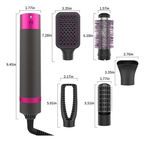 Cepillos De Pelo De Aire Caliente Rabbit Rustler No Aplica