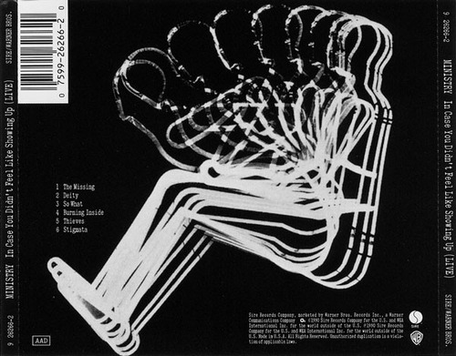 Cd In Case You Didn't Feel Like Showing Up (live) (ministry) Estándar