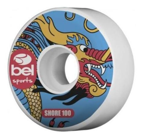 Kit 4 Rodas Skate Bel Sports