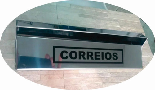 Caixa De Correio Inox Para Embutir Parede