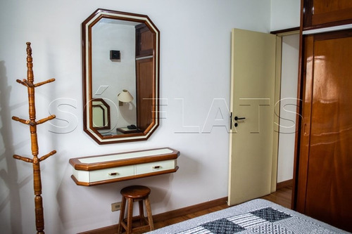 Imagem 8 de 15 de The Plaza - Flat Próximo A Av Paulista 1 Dormitório 45m² Com Sacada - Sf32560