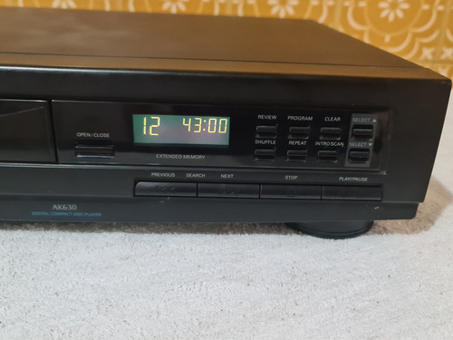 Cd Player Philips Ak 630 Preto (Usado)