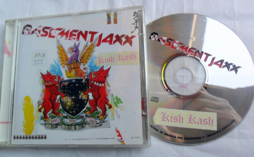 Basement Jaxx - Kish Kash * House 2003 Cd Brasil Impecable