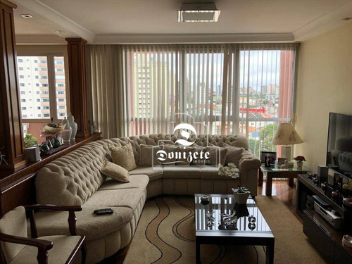 Apartamento Com 3 Dormitórios À Venda, 124 M² Por R$ 750.000,00 - Vila Assunção - Santo André/sp - Ap11997
