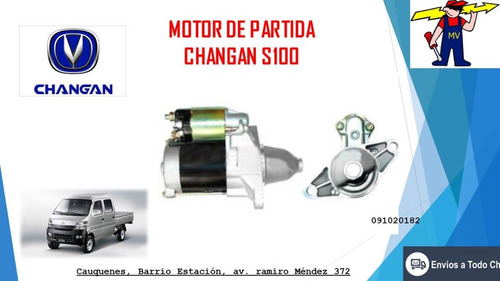Imagen 2 de 5 de Motor De Partida Changan S100 091020182