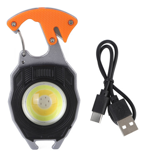 Llavero Recargable Brillante, Mini, Multifunción