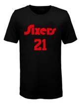 Comprar Remera Algodon - Basket (003) Philadelphia Sixers #21 Embiid
