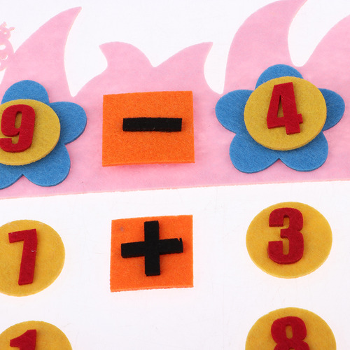Diy Crianças Brinquedos Educativos Número De-rosa