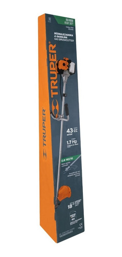 Desbrozadora De Gasolina 43 Cc, Mango 'bici', Truper 11031