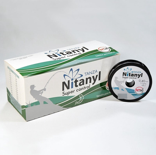 Tanza Pesca Nylon Nitanyl Carretel 0,70mm 100 Metros Color Natural