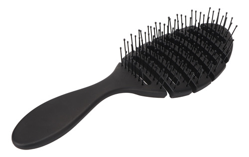 Escova Detangler Masculina Para Barba Preta Elástica Origina