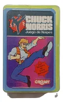 Comprar Juego De Naipes Cromy Chuck Norris Vintage Año 1988 Cerradas Cromy Chuck Norris Español