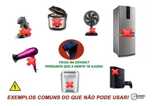 Imagem 2 de 10 de Transformador Conversor De Voltagem 110-220v Ou 220-110v 30w