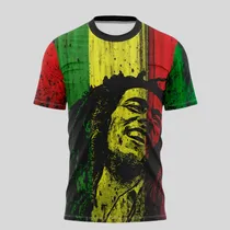 Comprar Camisa Camiseta Bob Marley Reggae Jamaica Rastafari
