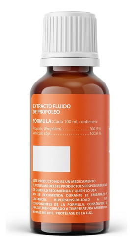 Extracto Fluido De Propóleo 30 Ml - Wellthy