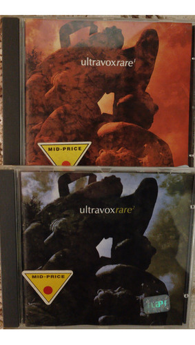 Cd Ultravox Rare (vol I) 1993 Y Rare (vol Ii) 1994 Uk 