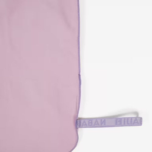 Toalla Microfibra Lila Talla G 80x130 Cm Lila Lisa Nabaiji