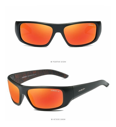 Imagen 1 de 2 de Lentes De Sol Marca Dubery Filtro Uv 400 Polarizados