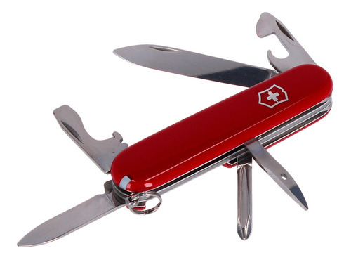 Cortapluma Multifuncion Victorinox Hiker 13 Usos Inox Suizo Color Rojo